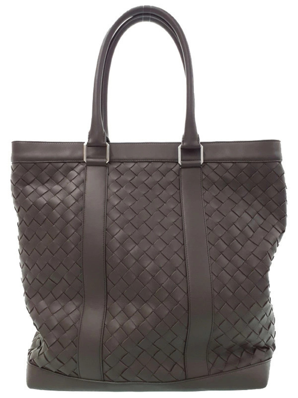 Bottega Veneta Intrecciato woven leather tote bag Brown
